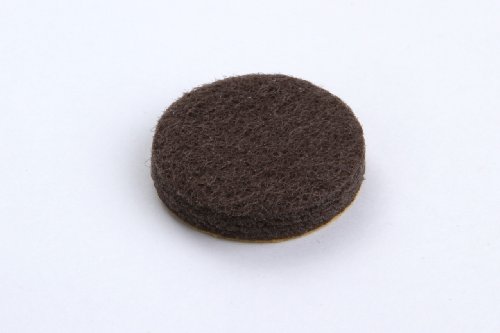 16 Stück Filzgleiter Stuhlbeingleiter Stuhlgleiter Möbelgleiter Bodenschutz selbstklebend aus Filz, braun Durchmesser 22mm für glatte Böden im Innenbereich geeignet von youngschwinnDESIGN