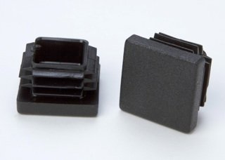 4 Stück Rohrstopfen Lamellenstopfen Endkappen für Quadratrohr, Kunststoff, schwarz, 25 x 25mm 4 Stück Rohrstopfen Lamellenstopfen Endkappen für Quadratrohr, Kunststoff, schwarz, 25 x 25mm von youngschwinnDESIGN