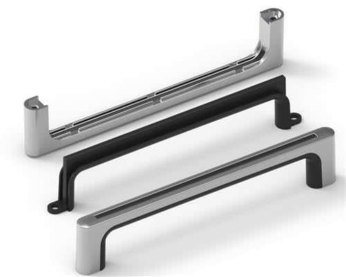 youngschwinnDESIGN Zamakgriff matt-chrom/Unterteil schwarz BLA 160 mm youngschwinnDESIGN Zamakgriff matt-chrom/Unterteil schwarz BLA 160 mm von youngschwinnDESIGN