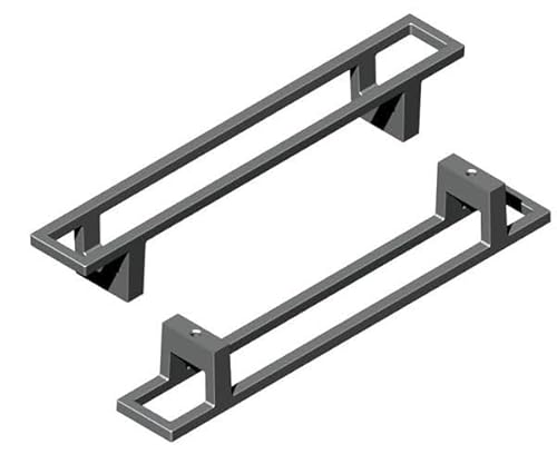 youngschwinnDESIGN Zamakgriff weiß beschichtet BLA 160 mm (anderer Farbton abgebildet) von youngschwinnDESIGN