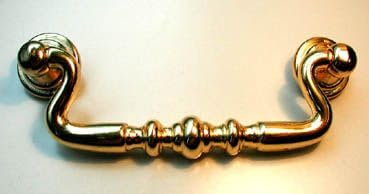 youngschwinnDESIGN Zamakhängegriff brüniert BLA 96 mm (anderer Farbton abgebildet) von youngschwinnDESIGN