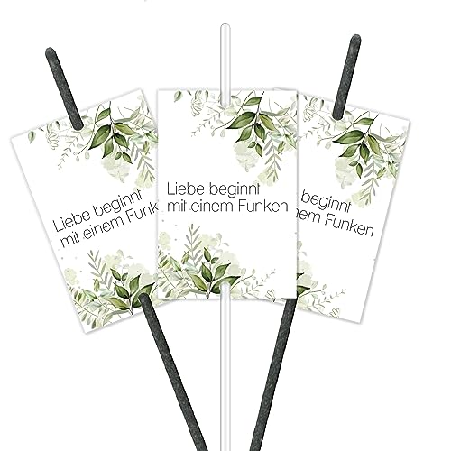 50 Etiketten für Wunderkerzen oder Knicklichter I Liebe beginnt mit einem Funken I Blumen-Arrangement Motiv I Gastgeschenk I für den besonderen Tag I Stilvoll I Hochzeit I dv1101 50 Etiketten für Wunderkerzen oder Knicklichter I Liebe beginnt mit einem Funken I Blumen-Arrangement Motiv I Gastgeschenk I für den besonderen Tag I Stilvoll I Hochzeit I dv1101 von younikat
