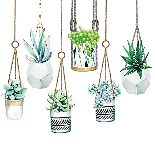 6 Fensteraufkleber Hänge-Pflanzen auf klarer Folie I 6er Set I Blumen-Ampel l Glas-Aufkleber I Doppelseitig und selbstklebend I Fenster-bild Vogelschutz I dv1049 6 Fensteraufkleber Hänge-Pflanzen auf klarer Folie I 6er Set I Blumen-Ampel l Glas-Aufkleber I Doppelseitig und selbstklebend I Fenster-bild Vogelschutz I dv1049 von younikat