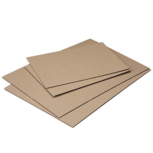 Wellpappe-Zuschnitte Set I 50 Stk. I 26 x 22 cm I 2 mm Stark I Braun I Einwellig I Wellkarton I zum Basteln I Stabiles Verpackungsmaterial I Versandkartonage I AZ099 Wellpappe-Zuschnitte Set I 50 Stk. I 26 x 22 cm I 2 mm Stark I Braun I Einwellig I Wellkarton I zum Basteln I Stabiles Verpackungsmaterial I Versandkartonage I AZ099 von younikat