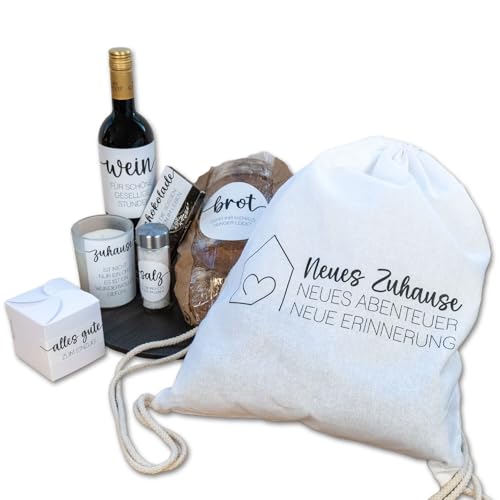 younikat Geschenkidee zum Einzug Baumwollbeutel und Aufkleber I Brot Salz Einzugsgeschenk Einweihung I dv1538 younikat Geschenkidee zum Einzug Baumwollbeutel und Aufkleber I Brot Salz Einzugsgeschenk Einweihung I dv1538 von younikat