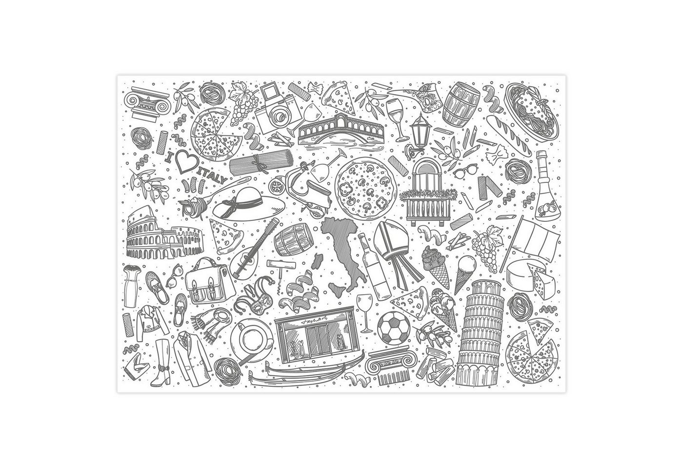 younikat Platzset 100 Tischunterlagen mit Motiv I DIN A3 eckig I Platzset aus Papier younikat Platzset 100 Tischunterlagen mit Motiv I DIN A3 eckig I Platzset aus Papier von younikat
