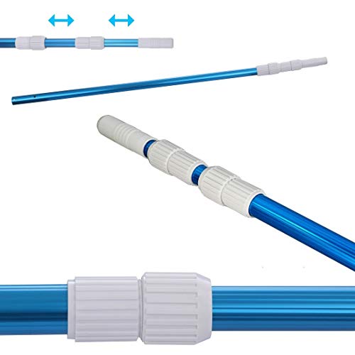 your GEAR Poolstange PPS-3x80 Aluminium Teleskopstange 3-teilig 100-240 cm Stange zur Poolreinigung von your GEAR
