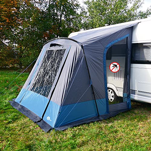 your GEAR Wohnwagenvorzelt Pampero 280 - Caravan Zelt, Reise-Vorzelt, 2 Eingänge von your GEAR
