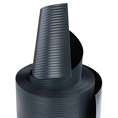 yourGEAR 18 Stück 252x19 cm Hart-PVC Sichtschutzstreifen 1050 g/m² Premium Zaun Sichtschutz für Stabmattenzäune mit Einzel- oder Doppelstabmatten von your GEAR