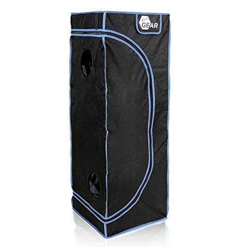 yourGEAR Growzelt Plantsville in 8 Größen - Grow Indoor Box, Zuchtzelt, Gewächshaus, Schrank zur Pflanzenzucht - 40 x 40 x 120 cm von your GEAR