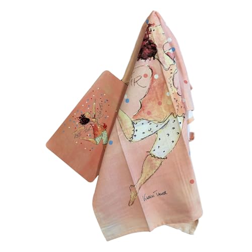 2-teilig Set Frühstücksbrettchen&Geschirrtuch by Sweetdesign, humorvolles Geschenkset mit Motiven von von Karin Tauer: Zeit für Konfetti von your castle