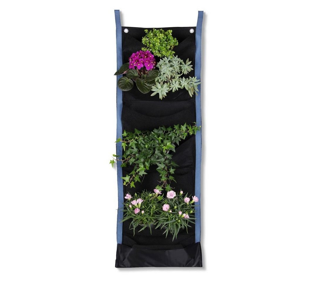 yourGEAR Blumentopf yourGEAR Growbag 7 Pflanztasche Vlies Pflanzbeutel Filz Pflanzwand vertikaler Garten Wandbepflanzung Pflanzsack von yourGEAR