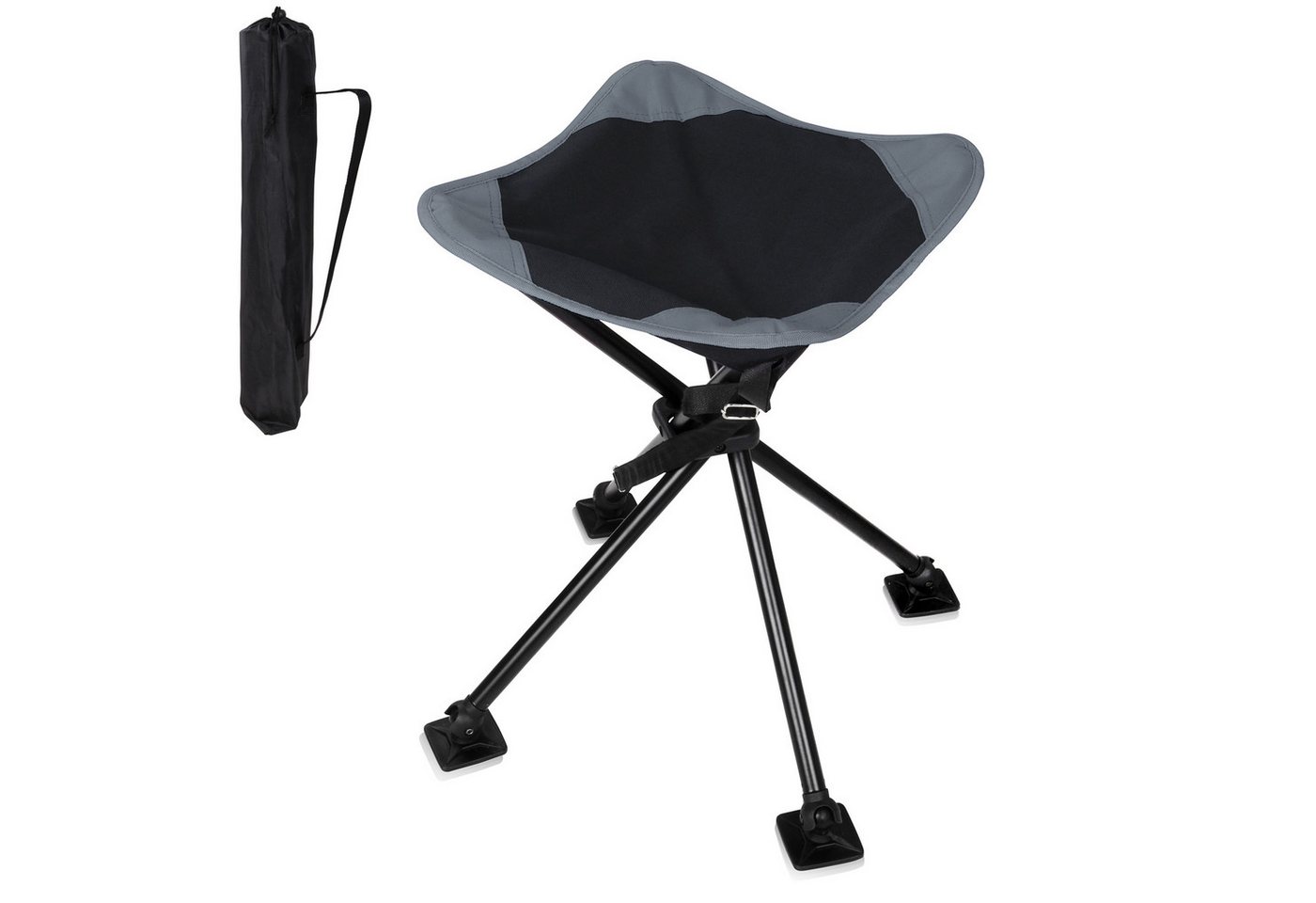 yourGEAR Campingstuhl your GEAR Campinghocker Sesto Vierbein Hocker große Sitzfläche 120kg yourGEAR Campingstuhl your GEAR Campinghocker Sesto Vierbein Hocker große Sitzfläche 120kg von yourGEAR