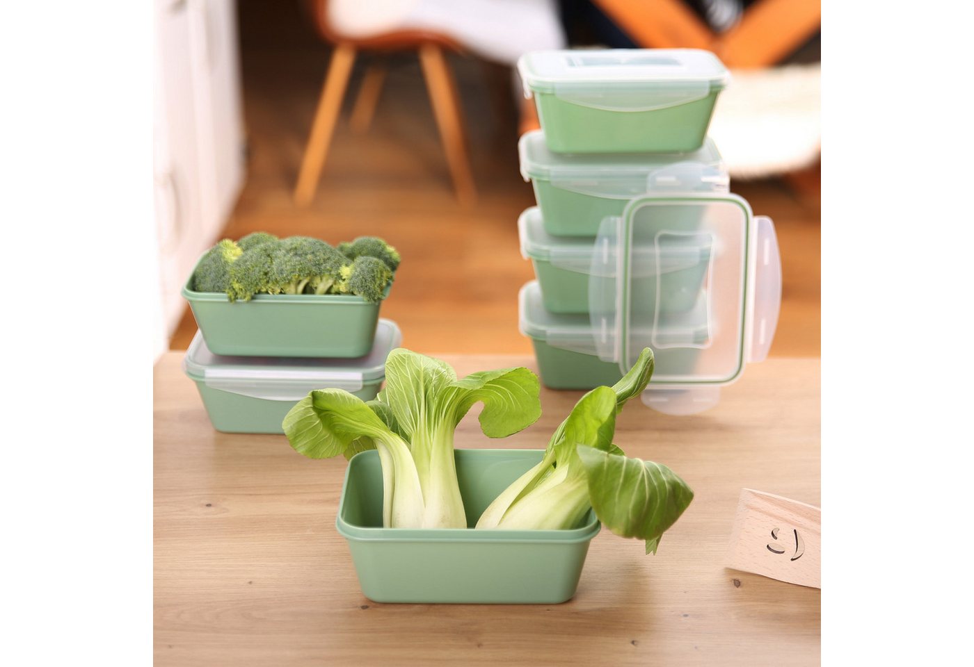 yourGEAR Frischhaltedose your GEAR Pila Set - 6 Frischhaltedosen mit Deckel à 1000 ml von yourGEAR