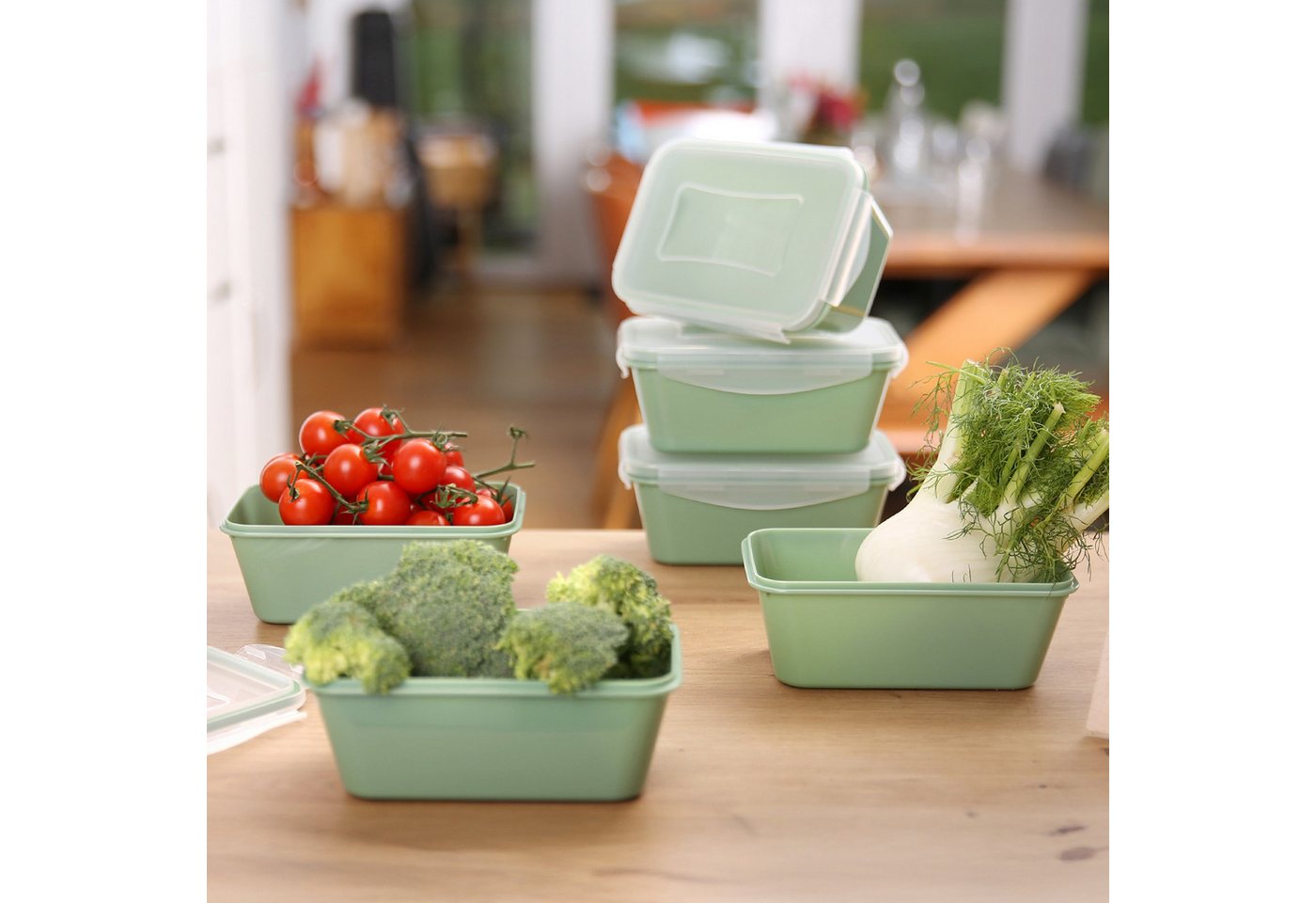 yourGEAR Frischhaltedose your GEAR Pila Set - 6 Frischhaltedosen mit Deckel à 700 ml von yourGEAR