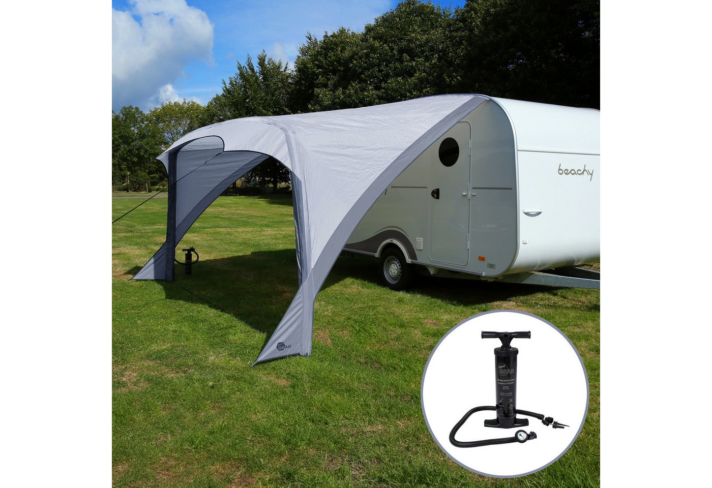 yourGEAR Sonnensegel your GEAR Amalfi Air 450 Wohnwagen Sonnensegel für Hobby Beachy UV 50+ yourGEAR Sonnensegel your GEAR Amalfi Air 450 Wohnwagen Sonnensegel für Hobby Beachy UV 50+ von yourGEAR