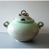 Bowle-Topf, Großer Brottopf, Dümler Und Breiden, 7 Liter Inhalt, Art Deco, 1930Er Jahre, Bodenmarke 690 von yourfinestvintage