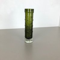 Large Bubble Glass Vase By Tamara Aladin For Riihimaen Lasi Oy, Finland, 1970S Space Age | Midcentury Modern von yourhomeplus