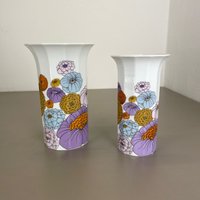 Set Of 2 Porcelain Vase By Tapio Wirkkala For Rosenthal Studio Line Germany 1970 | Bisquit Midcentury Modern Set Of 2 Porcelain Vase By Tapio Wirkkala For Rosenthal Studio Line Germany 1970 | Bisquit Midcentury Modern von yourhomeplus