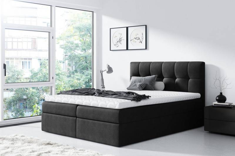 yourhouse24 Boxspringbett Rico mit 2 Bettkästen, Doppelbett mit Bonell-Matratze + Topper yourhouse24 Boxspringbett Rico mit 2 Bettkästen, Doppelbett mit Bonell-Matratze + Topper von yourhouse24
