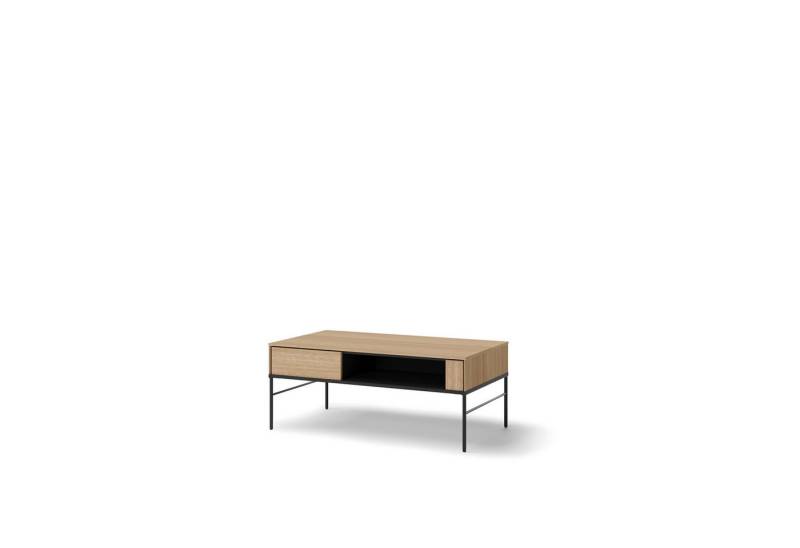 yourhouse24 Couchtisch VISSO VI-09 mit Ablagefläche Eiche linear von yourhouse24