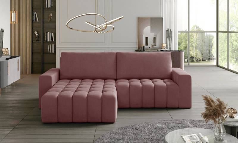 yourhouse24 Ecksofa Bonett mit Schlaffunktion und Bettkasten von yourhouse24