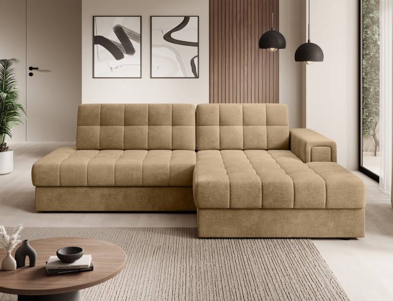 yourhouse24 Ecksofa L-Form Blezalt mit Schlaffunktion und Bettkasten von yourhouse24