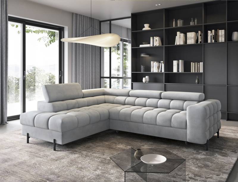 yourhouse24 Ecksofa L-Form FERUCCE Ecksofa mit Schlaffunktion, mit Relaxfunktion von yourhouse24