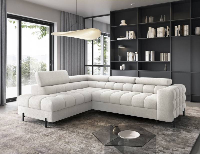 yourhouse24 Ecksofa L-Form FERUCCE Ecksofa mit Schlaffunktion, mit Relaxfunktion von yourhouse24