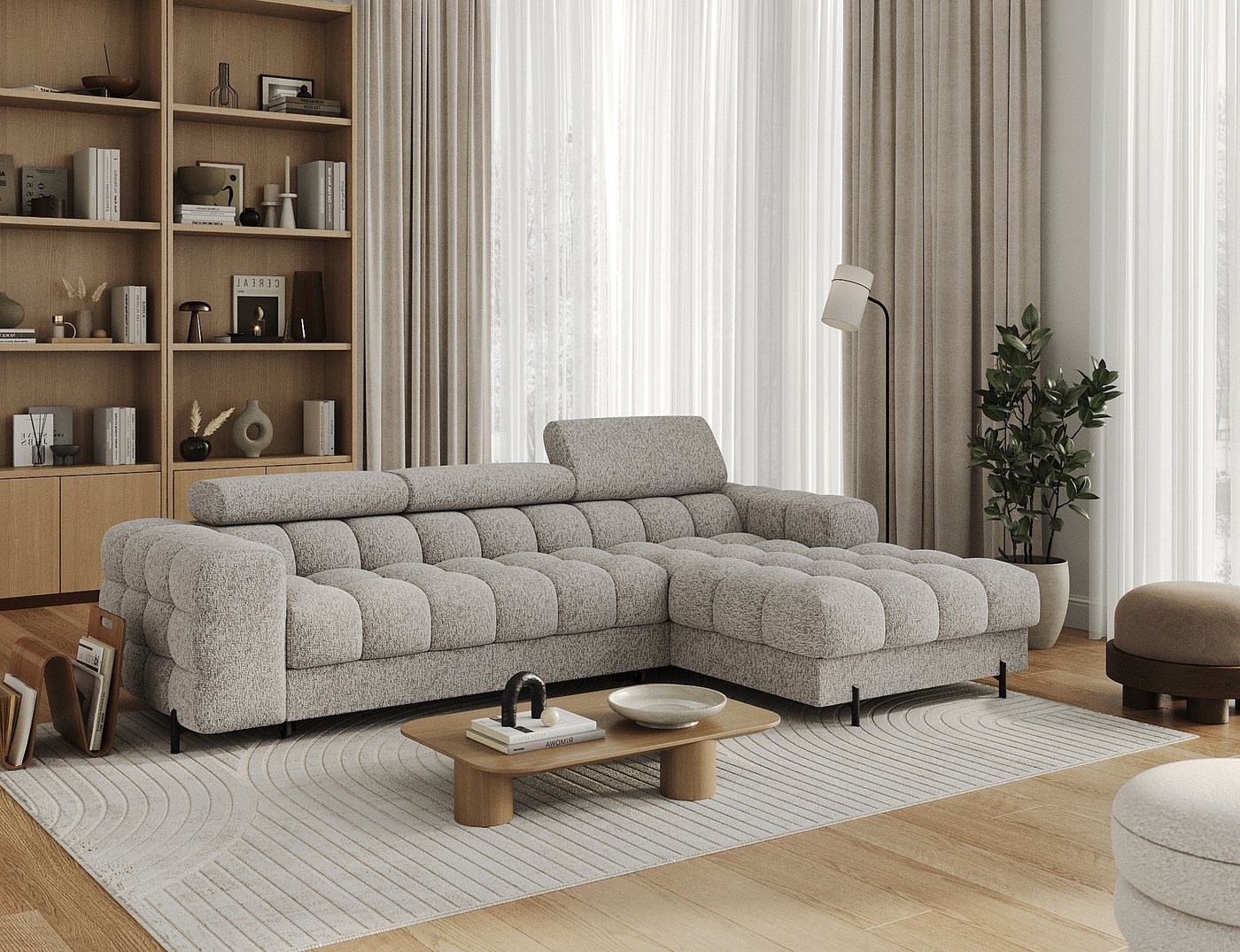 yourhouse24 Ecksofa L-Form Felro mit Schlaffunktion und Bettkasten Elektrisch yourhouse24 Ecksofa L-Form Felro mit Schlaffunktion und Bettkasten Elektrisch von yourhouse24
