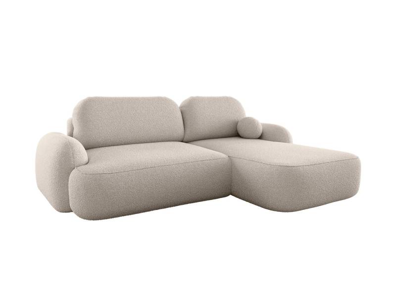 yourhouse24 Ecksofa Molly L mit Schlaffunktion, Mit Schlaffunktion und Bettkasten von yourhouse24