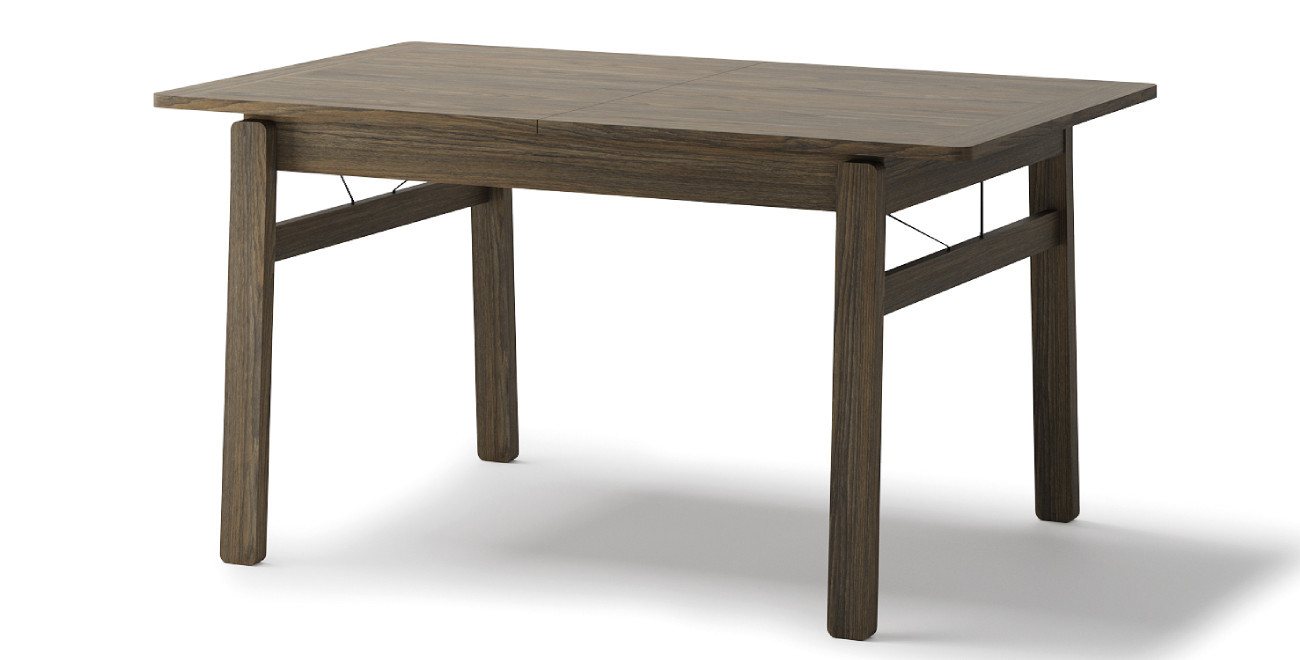 yourhouse24 Esstisch Tisch PLOT PT-01 Rechteckiger Klapptisch Eiche dunkel/ Eiche Hell (ausklappbar Tisch), ausklappbar von yourhouse24