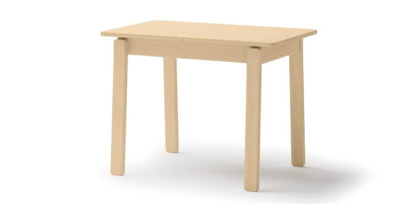 yourhouse24 Esstisch Tishc PLOT PT-02 Rechteckiger Klapptisch Eiche dunkel/Eiche hell (ausziehbarer Tisch), Breite 104 cm von yourhouse24