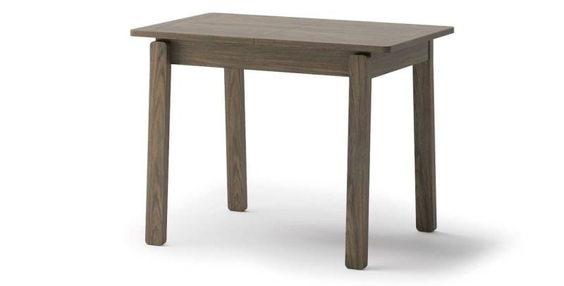 yourhouse24 Esstisch Tishc PLOT PT-02 Rechteckiger Klapptisch Eiche dunkel/Eiche hell (ausziehbarer Tisch), Breite 104 cm von yourhouse24