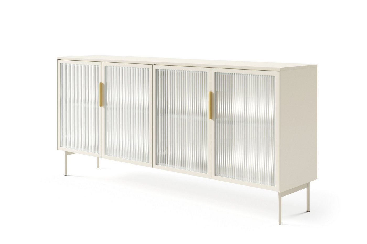 yourhouse24 Kommode LUMI 4D mit Beleuchtung Kaschmir/Gold, Dunin Oak Schwarz yourhouse24 Kommode LUMI 4D mit Beleuchtung Kaschmir/Gold, Dunin Oak Schwarz von yourhouse24