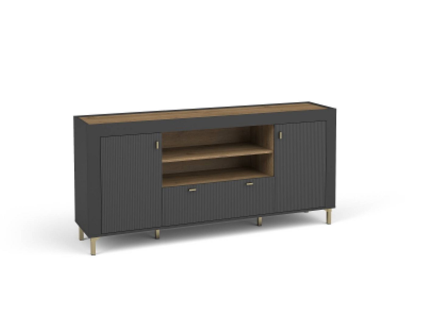 yourhouse24 Kommode Mossa MO7 mit elektrischem Kamin Weiß, Kaschmir, Schwarz yourhouse24 Kommode Mossa MO7 mit elektrischem Kamin Weiß, Kaschmir, Schwarz von yourhouse24