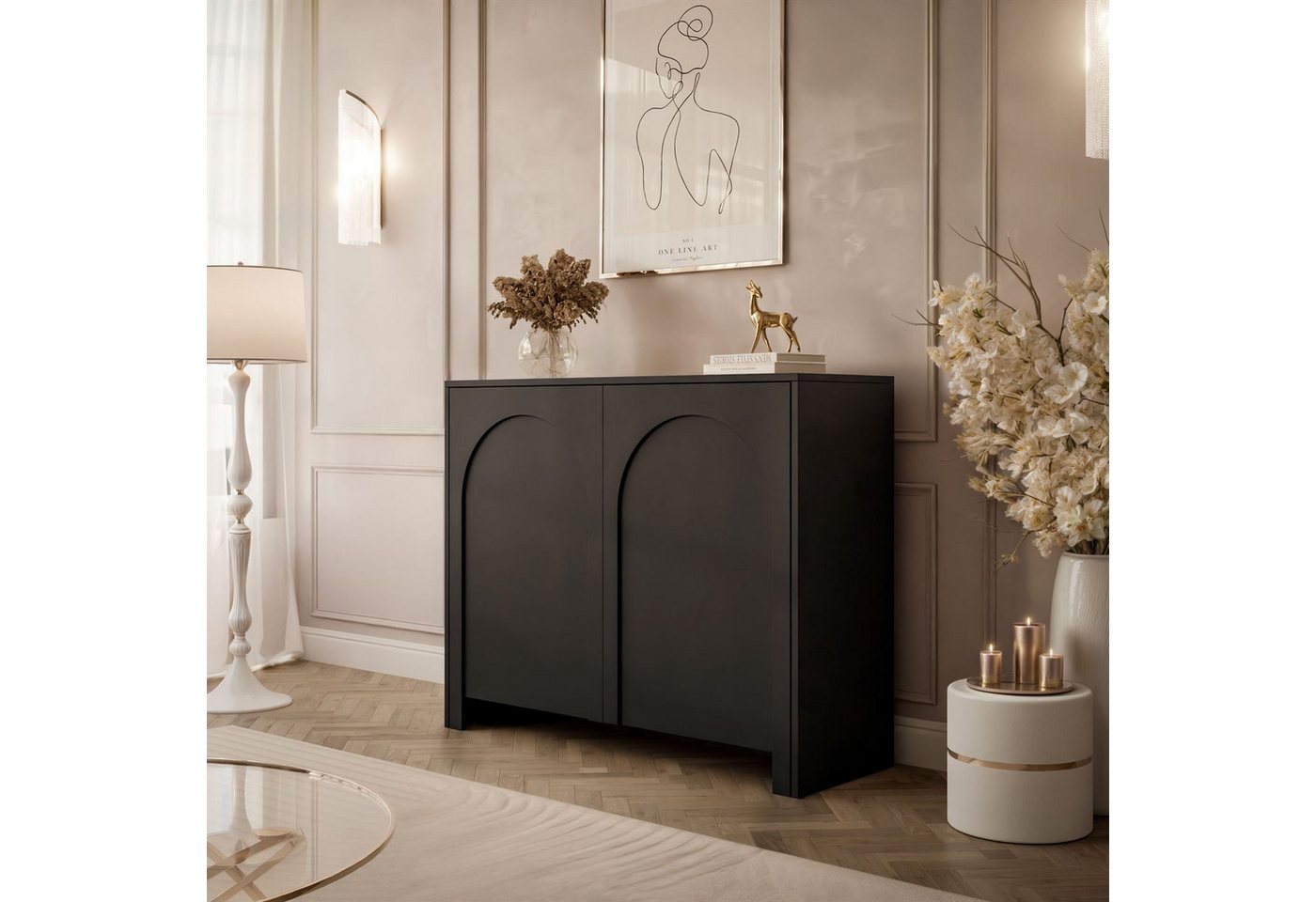 yourhouse24 Kommode mit 2 Türen ADRIANA von yourhouse24