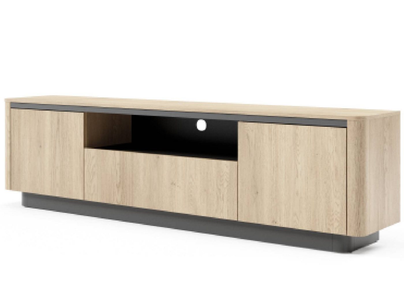 yourhouse24 Lowboard RTV-Schrank Torro E Eiche Cremona 200x55x38 cm yourhouse24 Lowboard RTV-Schrank Torro E Eiche Cremona 200x55x38 cm von yourhouse24