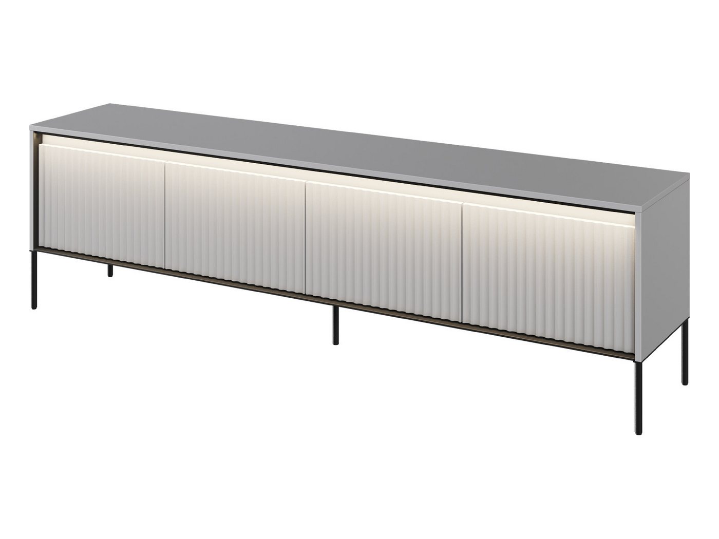 yourhouse24 Lowboard TREND TR-06 mit dekorative Fräsungen und Soft-Close-Funktion yourhouse24 Lowboard TREND TR-06 mit dekorative Fräsungen und Soft-Close-Funktion von yourhouse24