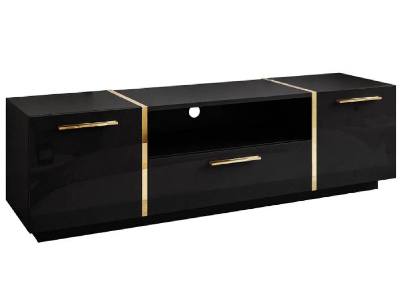yourhouse24 Lowboard TV ONYX TV-Schrank Hochglanz Fernsehschrank von yourhouse24