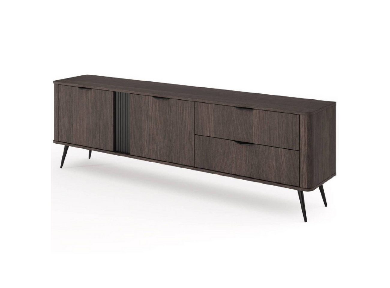 yourhouse24 Lowboard Veris E Dunin Eiche/Schwarz 195x61x38 cm yourhouse24 Lowboard Veris E Dunin Eiche/Schwarz 195x61x38 cm von yourhouse24