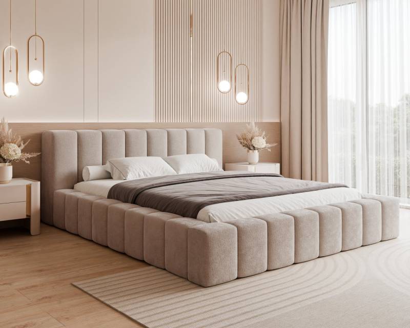 yourhouse24 Polsterbett Makira mit Stauraum (2 Bettseiten), Hausbett, inkl. Bettkasten von yourhouse24