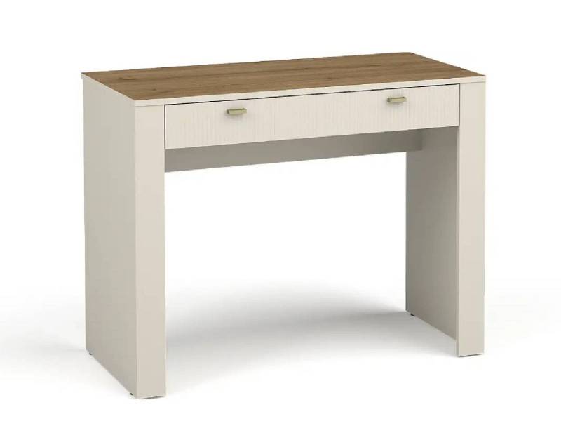 yourhouse24 Schminktisch Schreibtisch Mossa MO10 Weiß, Schwarz, Kaschmir von yourhouse24