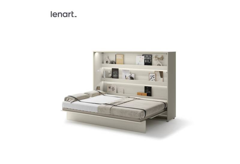 yourhouse24 Schrankbett Bed Concept BC-04 140x200 Schrankbett Horizontal Gästebett Kashmir von yourhouse24