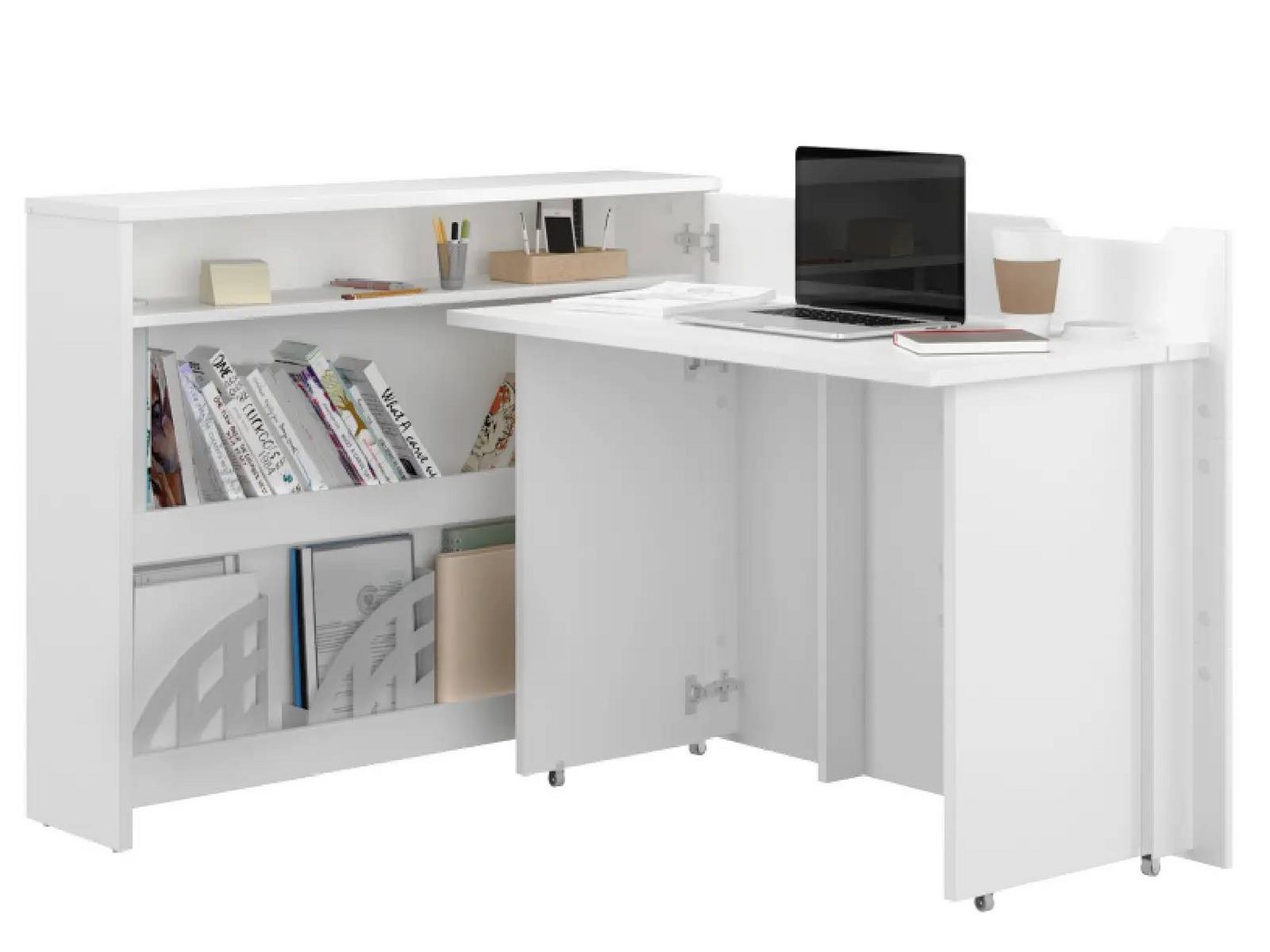 yourhouse24 Schreibtisch Multifunktions-Klappschreibtisch WORK CONCEPT (2-in-1-Kommode-Schreibtisch) von yourhouse24