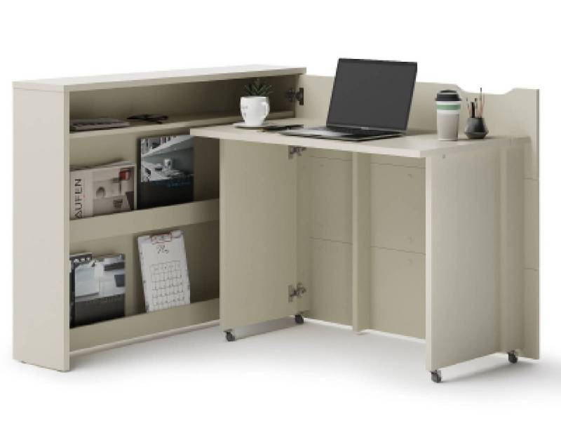 yourhouse24 Schreibtisch Multifunktions-Klappschreibtisch WORK CONCEPT (2-in-1-Kommode-Schreibtisch) von yourhouse24