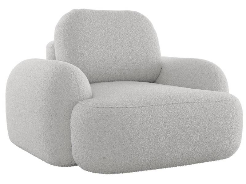 yourhouse24 Sessel Molly Boucle (Einzelsessel), Frei im Raum stellbar von yourhouse24