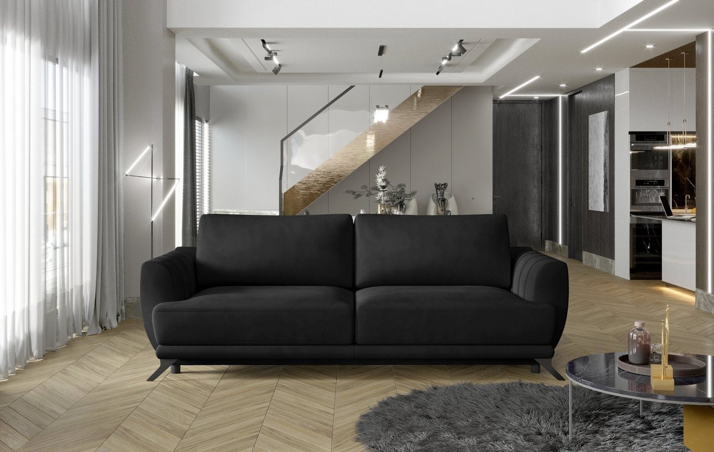 yourhouse24 Sofa Megis Schlafsofa Wohnzimmer mit Schlaffunktion und Bettkasten von yourhouse24