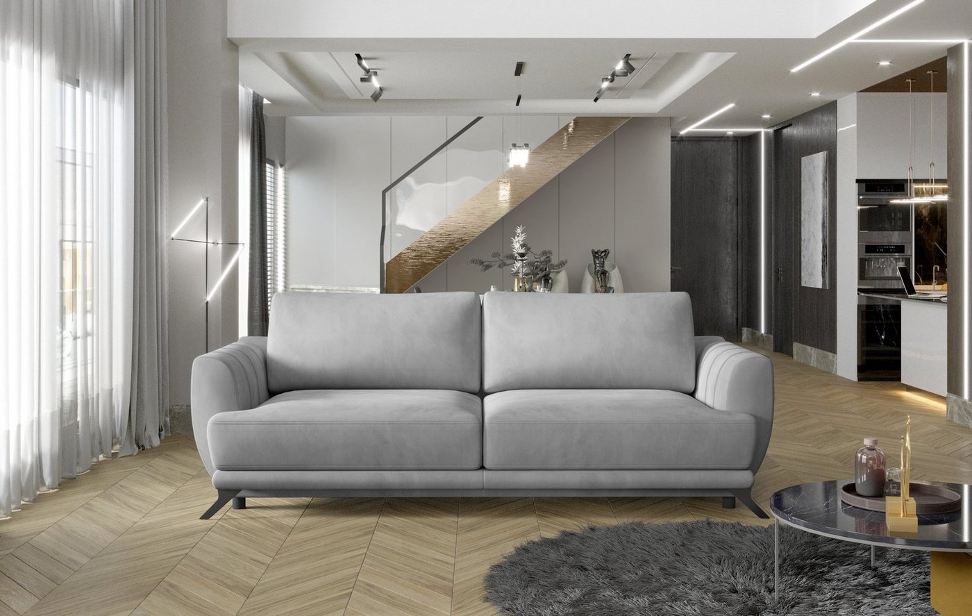 yourhouse24 Sofa Megis Schlafsofa Wohnzimmer mit Schlaffunktion und Bettkasten von yourhouse24