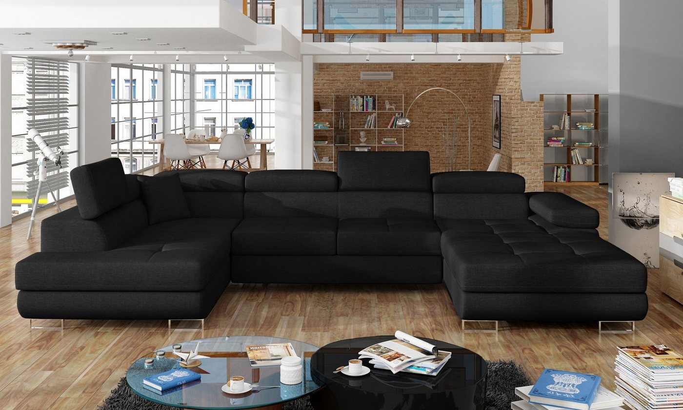 yourhouse24 Wohnlandschaft Rodrigo mit Schlaffunktion, Bettkasten und Relaxfunktion yourhouse24 Wohnlandschaft Rodrigo mit Schlaffunktion, Bettkasten und Relaxfunktion von yourhouse24